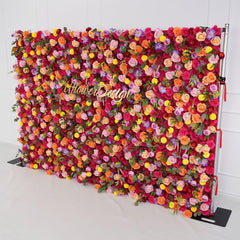 Artificial  Colorful Wedding Flower Wall Decor