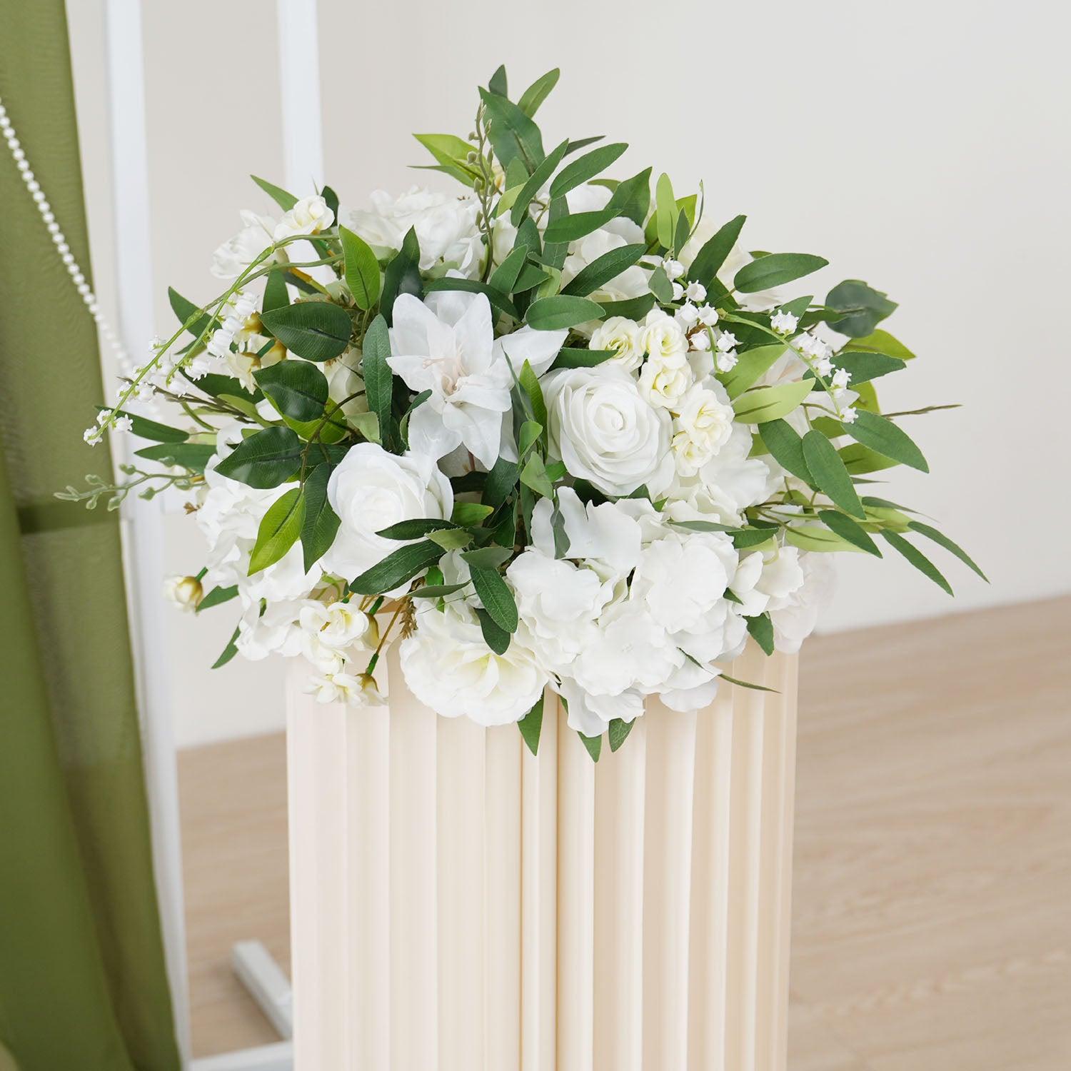 d8White Flower Arch Decora 15 picture