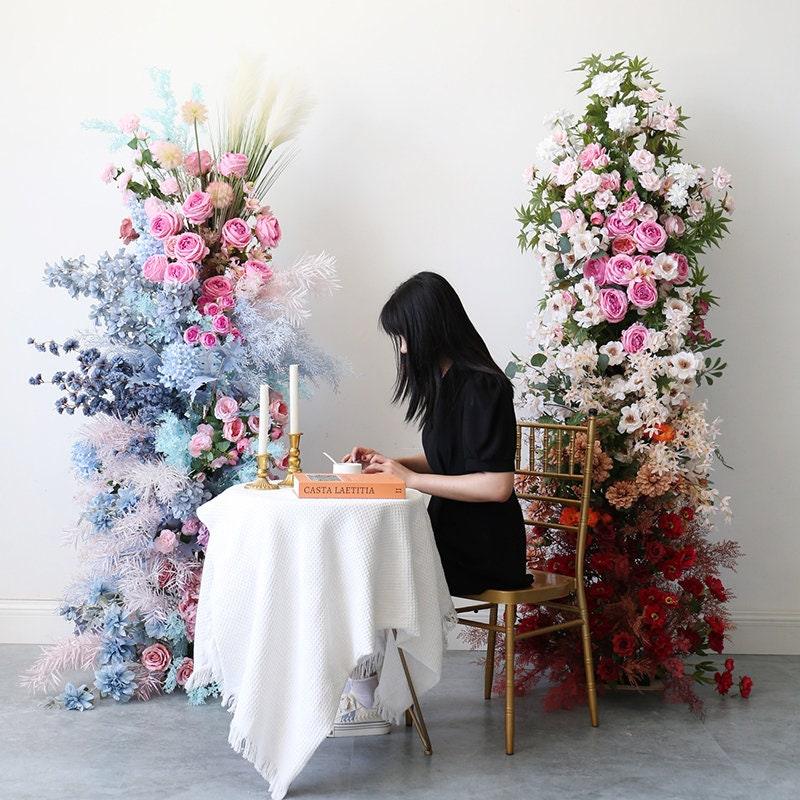 Artificial flower arch Wedding Backdrop Decor for Bridal Shower Simulation Flower Arch Arrangement for Valentines Day