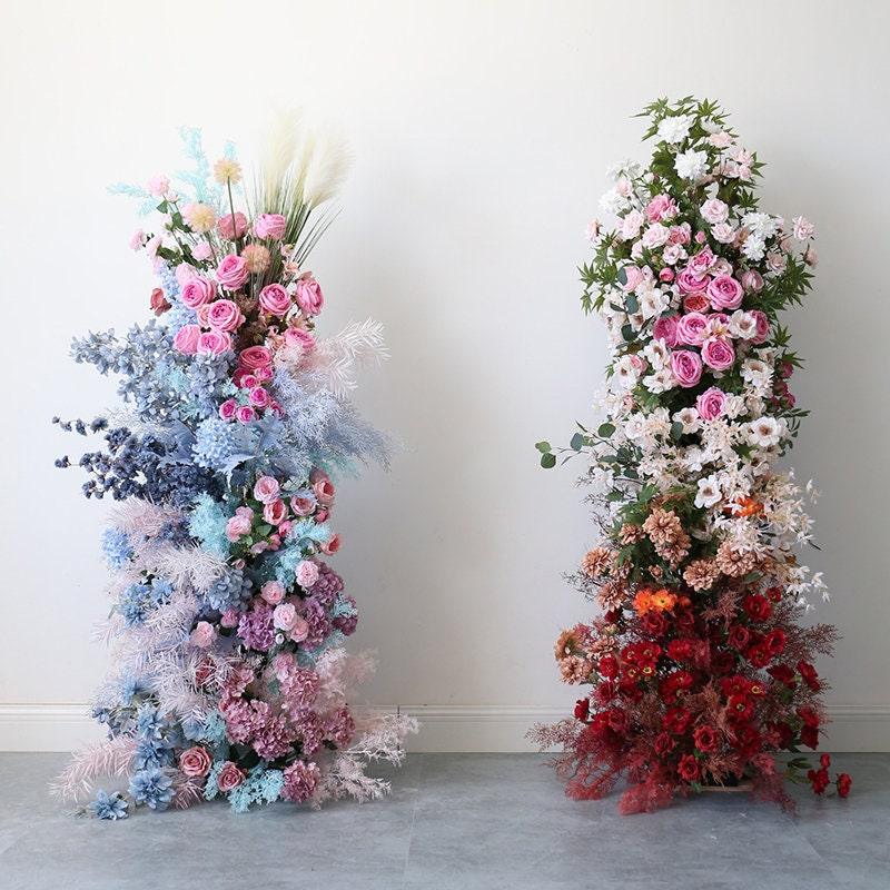 Artificial flower arch Wedding Backdrop Decor for Bridal Shower Simulation Flower Arch Arrangement for Valentines Day