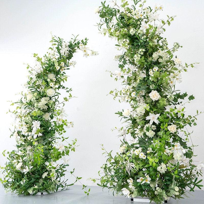 Corner Flower Arch Decoration For Wedding Or Event