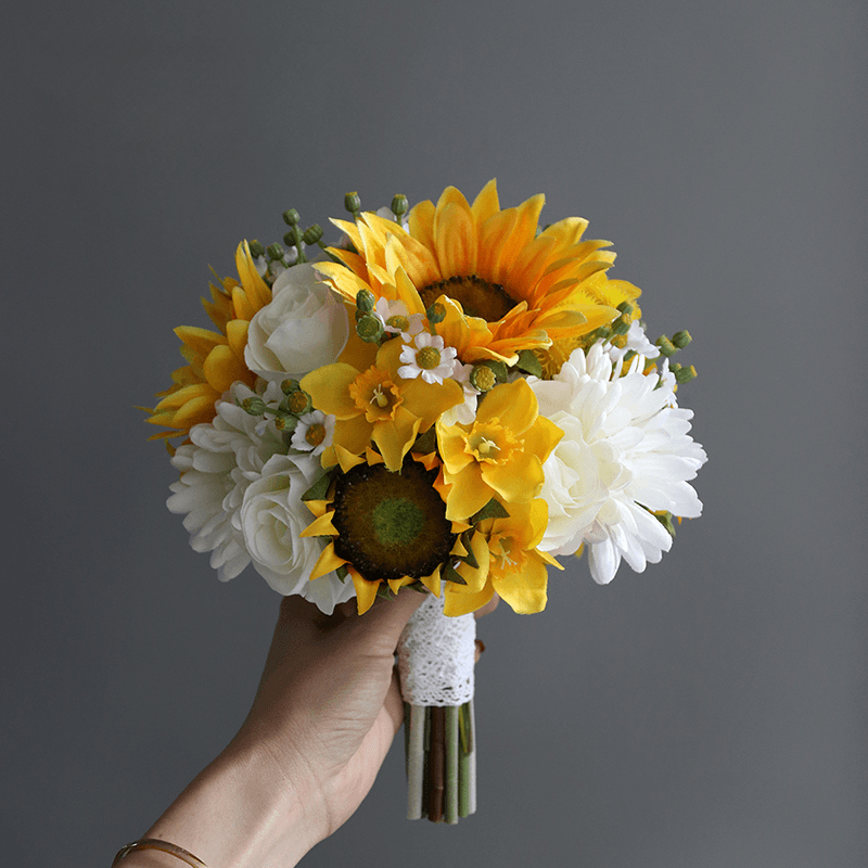 Bridal Bouquet Sunflower - N Style