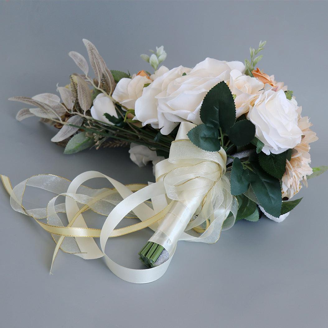 Cascade Bridal Bouquet in Cream