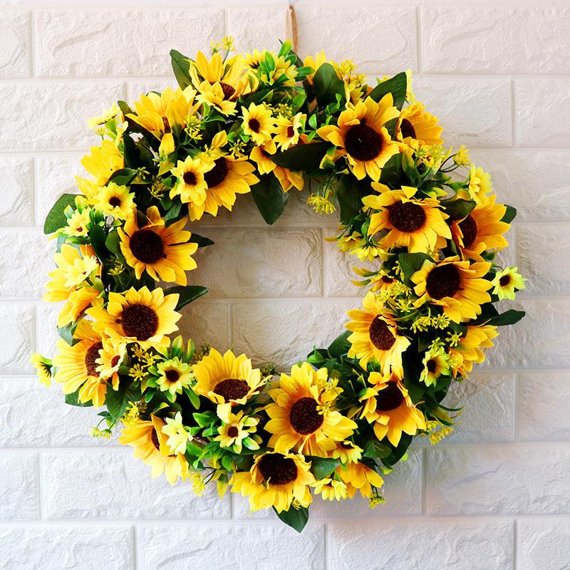 Sunflower Wreath