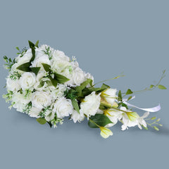 Cascade Bridal Bouquet in White