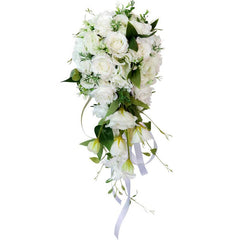 Cascade Bridal Bouquet in White