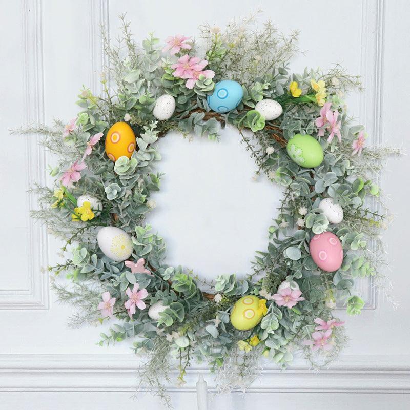 New Easter Egg Wreath