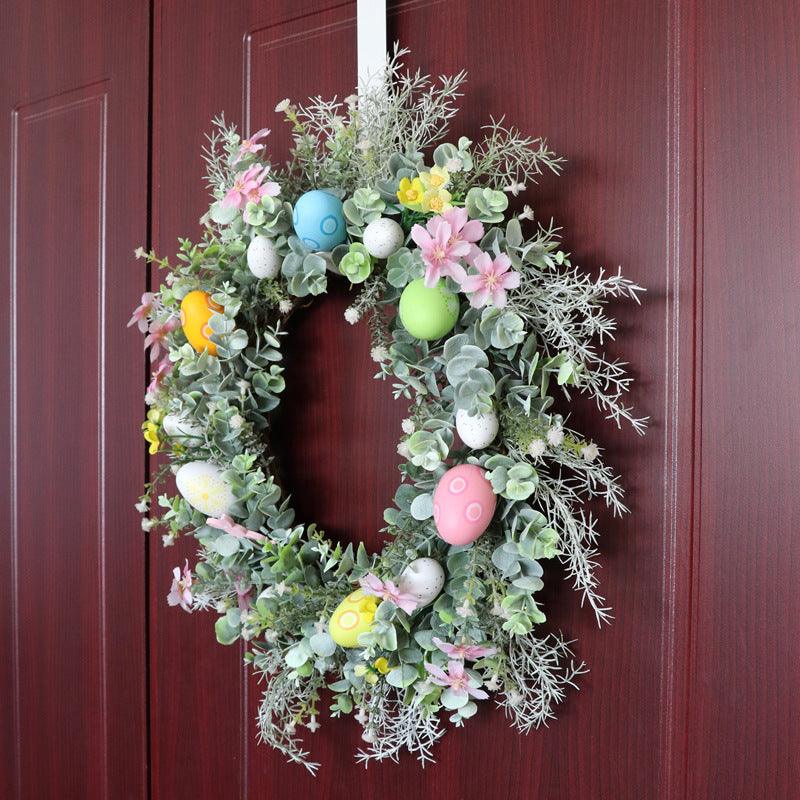 New Easter Egg Wreath