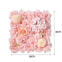 Simulated Rose Wall Wedding Store Window Background Decoration