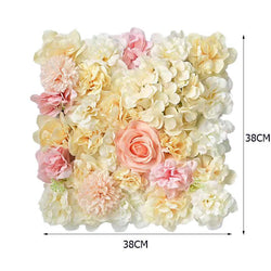 Simulated Rose Wall Wedding Store Window Background Decoration