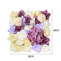 Simulated Rose Wall Wedding Store Window Background Decoration