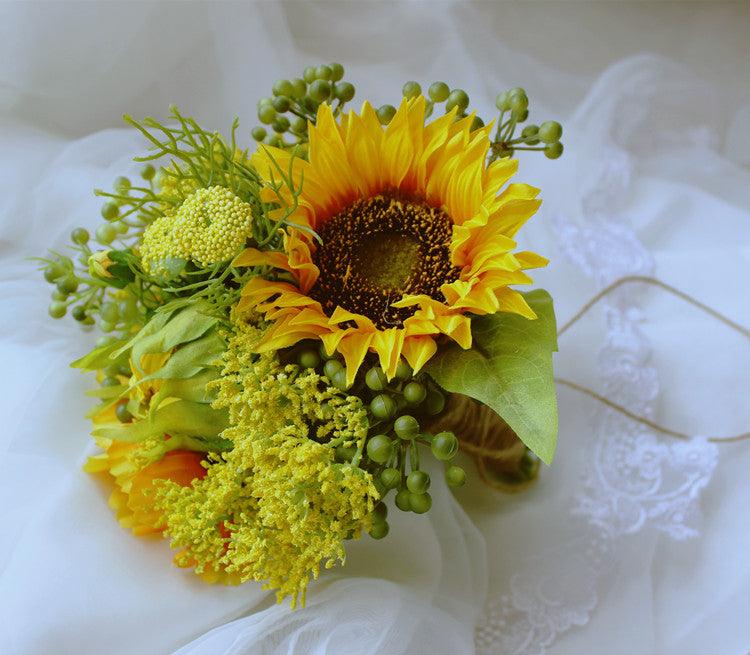 Bridesmaid Bouquet - Sunflower