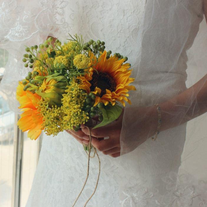Bridesmaid Bouquet - Sunflower